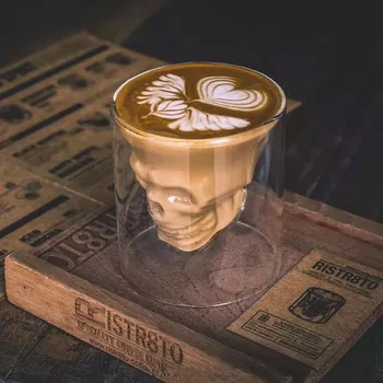 Kūrybos dvigubo stiklo interneto įžymybė kalpokių stiklo Australijos baltas stiklas asmeninį instagram mažas latte