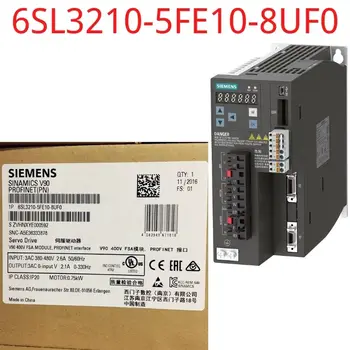 6SL3210-5FE10-8UF0 Nauja SINAMICS V90, su PROFINET Įėjimo įtampa: 380-480 V 3 A -15%/+10% 2.6 A 45-66 Hz Galia