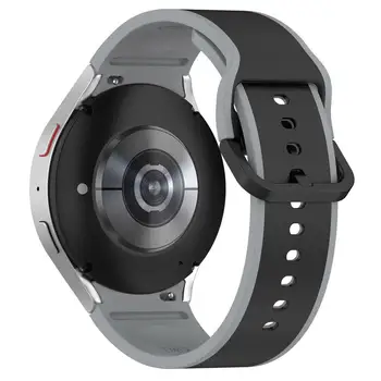 Silikono Dirželis ForSamsung Žiūrėti 4 40mm 44mm Smartwatch Apyrankė Žiūrėti 4 Klasikinis 42mm 46mm Žiūrėti Pro 5