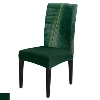 Lapai Vandens Lašai, Žalia Valgomojo Kėdė Namų Dekoro Kėdžių dangose Kambarį Sėdynių užvalkalai Kėdžių
