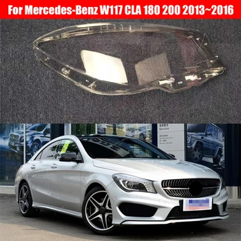 Priekinis Lęšis Mercedes-Benz W117 CLA 180 200 220 250 260 2013-2016 m. priekinis žibintas Padengti Pakeisti Priekiniai Automobilių Šviesos Auto Shell
