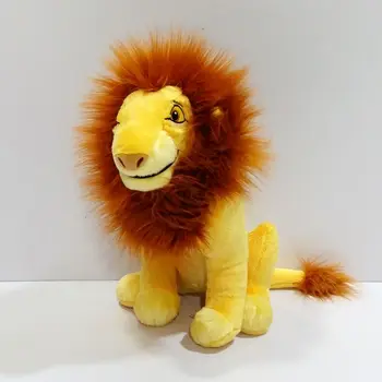 Disney 32cm animacinių filmų pliušinis liūtas karalius suaugusiųjų simba lėlės žaislas Apdailos buitinių automobilių apdailos Kalėdų dovana