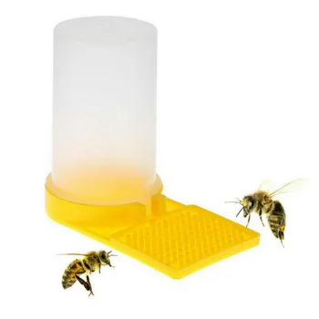 1PCS Bitininkystė bičių finansuojančiojo lesyklos šėrimo girtuoklis geriamojo vandens waterer laistymo bitės įrankiai plastiko bitininkystės reikmenys