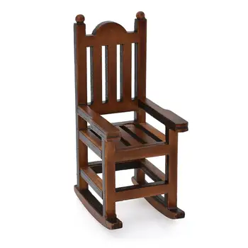 Modeliavimo Kėdė Puikus Praktinių Lygaus Paviršiaus Gimtadienio Dovana Miniatiūriniai Supamoji Kėdė, Lėlių Išmatose