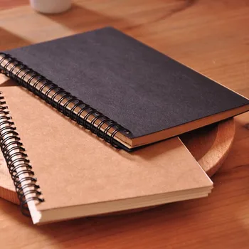 Sketchbook Dienoraštis Piešimo, Tapybos, Grafiti, Minkštas Viršelis Juodos Spalvos Popieriaus Sketchbook Notepad Nešiojamojo Kompiuterio 