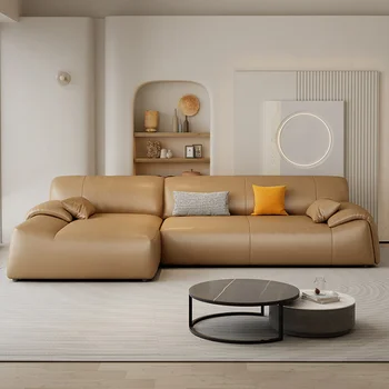 Italijos modernios šviesos prabangos stiliaus antibakterinis odos italijos latekso kambarį imperial concubine sofa
