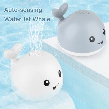 Žaislai Vonios Žaislas Banginis Vandens Žaislas Su LED Šviesos, Vandens Purškimo Kamuolys Kūdikių Žaislas Vonios Žaislas Plaukimas Žaislas