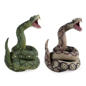 Modeliavimo Gyvatė Modelis Žaislas Python Modelis Žaislai Gyvūnų Statulėlės Žaislas Gyvatė Rekvizitai Baisi Gyvatė Žaislas Žiaurius Dirbtinių Gyvatė Statulėlės