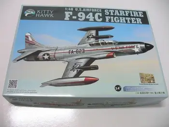 Kitty Hawk 80101 1/48 F-94C Starfire Kovotojas Asamblėjos Naujas modelis