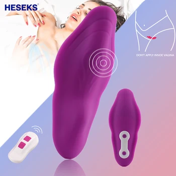 HESEKS Belaidžio Nuotolinio Valdymo Moterų Nematomas Nešiojami Klitorio Vibratorius Drugelis Vibracijos Vibruoja Kiaušinių Sekso Žaislas Moterims