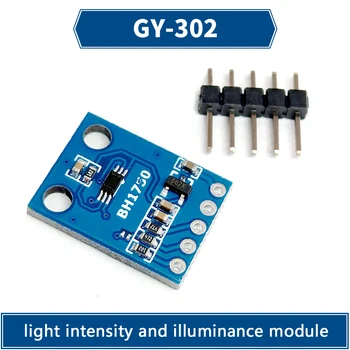GY-302 BH1750 šviesos intensyvumas ir apšvietimo modulis
