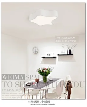 šiuolaikinių led žvaigždės formos lubų apšvietimo lempos miegamasis, modernus minimalistinio asmeninį restoranas, kambarių studijų lempos