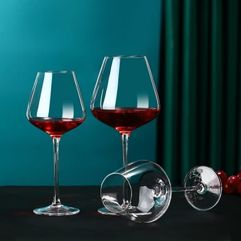 Creative Vestuvių Vyno taurė taurė unikali Šampanas Fleitos Kristaliniai Šalis Dovana Skrudinimas Stiklo Goblet Kristalų Jubiliejų