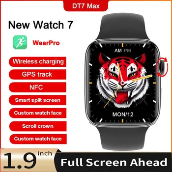 Samsung Galaxy S22 Ultra A53 A73 F23 M Smart Watch Vyrų 1.9 cm 390*435 rezoliucijos Ekraną, NFC, 