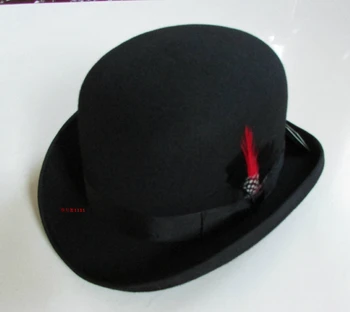 žiemos mados vilnos fedora trilby kepurės vyrams 100% vilna derby skrybėlę jautė vyrų dome chapeu casquette kaulų gorro touca melonik skrybėlę