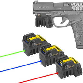 Žalia Raudona Mėlyna Mini Įkrovimo Pistoletas Lazerinis taikiklis Už Jautis G2C G3C Glock Medžioklės Ginklų Priedai g2c Jautis LS-L8