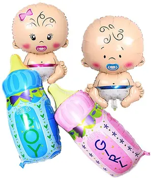 Kūdikių Šalies Balionas Folija Balionai Baby Shower Gimtadienio GenderReveal Netural Šalis Dekoro Partija Pasisako Supplie