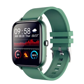 2022 Smart Watch Moterų, Vyrų Kraujo Spaudimo Monitorius Fitness Tracker Vandeniui Smartwatch P6 Žiūrėti xiaomi 