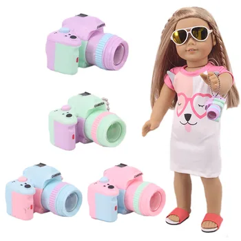 Lėlės Kamera Mielas Ir Compac Tinka 18 Colių Amerikos 43cm Baby Doll Drabužių Priedai,Mergaičių Žaislai,Kartos,Gimtadienio Dovana