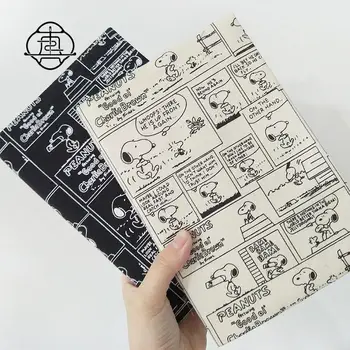 Kawaii Snoopy Sąsiuvinis su Knygos Viršelio Laidinio Privalomos Knygos Cute Mados Studentų Darbus Knygos Anime Vadovą, Dovanos Mergaitėms