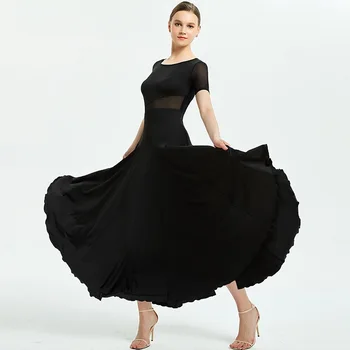 sklandžiai šokių suknelės valsas moteriškų sportinių šokių suknelės ispanų flamenko šokių suknelė dėvėti moterims šokių drabužių ilga suknelė