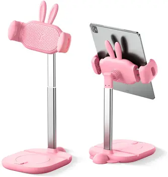 Oatsbasf 2022 Cute Bunny Telefono Laikiklis, Stalinis Tablet Stand 