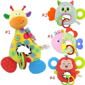 Karšto Beždžionė Žirafa Gyvūninės Įdaryti Lėlės Minkštas Pliušinis Žaislas Naujagimiui Vaikams, Kūdikiams, Žaislų Kūdikių Barškučių
