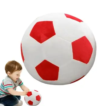 Pliušinis Futbolo Kamuolys Pagalvės Purus Įdaryti Futbolo Kamuolys Žaislas Minkštas Pliušinis Futbolo Pagalvę Patvarus Sporto Soccerball Dovana Vaikams Berniukams