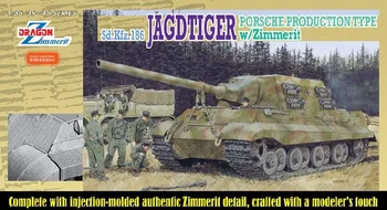 1/35 Vokiečių Sd.Kfz.186 Tigras Medžioklė Banishing Transporto priemonės, iš spausdinimo Surinkimas ir surinkimo modelio tankai