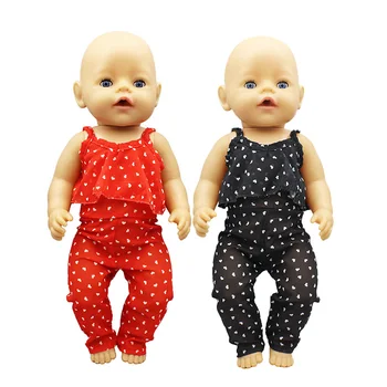 2020 Naujas vasaros mados kostiumą Lėlės Drabužiai Tinka 43cm baby Lėlės drabužiai atgimsta Lėlės Priedai