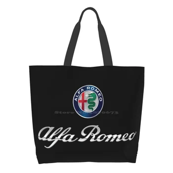 Alfa Romeo Logo Daugkartinio Naudojimo Namų Ūkio Totalizator Krepšiai Saugojimo Krepšiai Alfa Romeo Logo Alfa Romeo Logo Automobilių Lenktynių Alfa Italijos Ralio