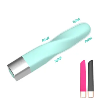 - Klitorio Ir G-Spot Makšties Stimuliavimas Lūpų Vibratorius Pirštas Vibrador Mini Vibratorius Kulka Nešiojamų 16 Greičiu Massager Vibracija