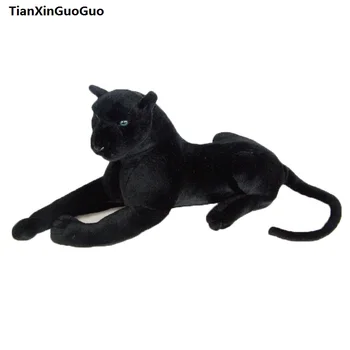 Apie 35cm Modeliavimas Pantera Pliušinis Žaislas Black Panther Minkštos Lėlės gimtadienio dovana s0676
