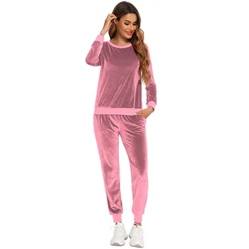 Rudenį ir Žiemą Naujas Ponios Pižama ilgomis rankovėmis Atsitiktinis Mados Pižama Moterims Sleepwear Miego Viršūnes Pijamas Moterims