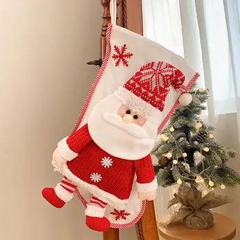 Kalėdų Dovanų Kojinės Noel Dovanų Maišelis X-mas Medžio Dekoro Kalėdų Kojinės Santa Claus Dovanos Kalėdų Dovanų Maišelis, skirtas Šalis
